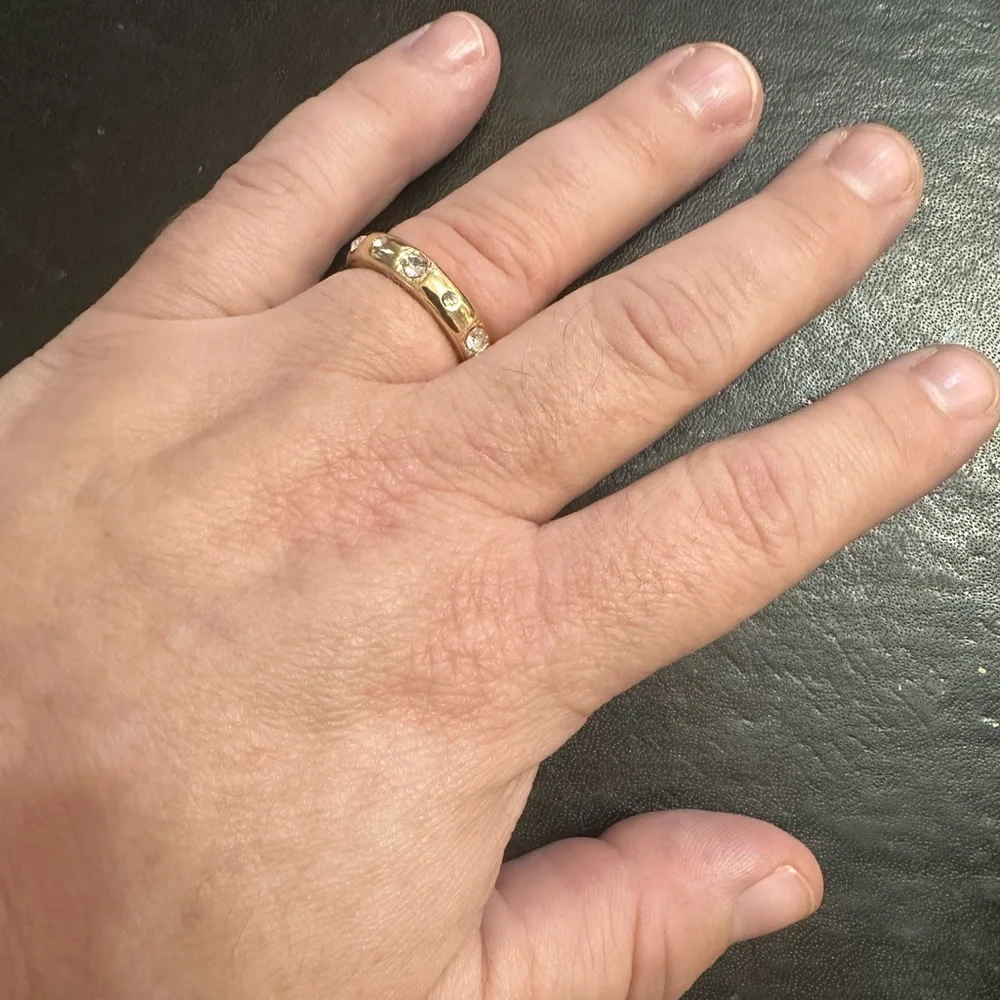 Nordstrom Rack 5 Pack Gold Stacking Rings